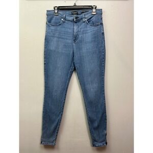 Banana Republic Premium Denim High Rise Legging Jeans Womens Size 30‎ Zipper
